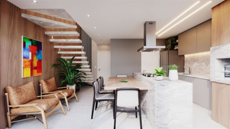 Imagem Casa de Condomínio com 3 Quartos à Venda, 187 m² em Mercês - Curitiba Imagem Casa de Condomínio com 3 Quartos à Venda, 187 m² em Mercês - Curitiba