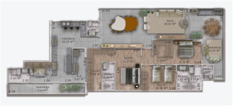 Imagem Apartamento com 2 Quartos à Venda, 85 m² em Canto Do Forte - Praia Grande Imagem Apartamento com 2 Quartos à Venda, 85 m² em Canto Do Forte - Praia Grande