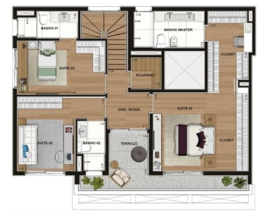 Imagem Apartamento com 3 Quartos à Venda, 147 m² em Itaim Bibi - São Paulo