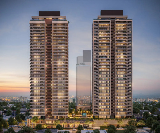 Apartamento com 4 Quartos à Venda, 164 m² em Brooklin Novo - São Paulo