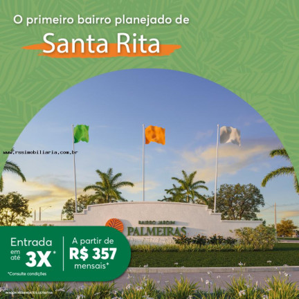 Imagem Terreno à Venda, 160 m² em Jardim Planalto - Santa Rita
