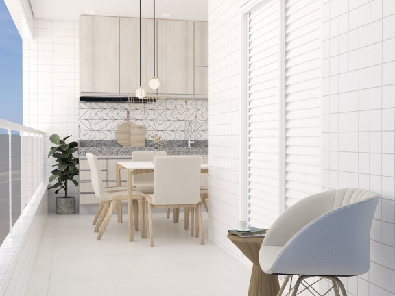 Imagem Apartamento com 2 Quartos à Venda, 76 m² em Jardim Caiahu - Mongaguá