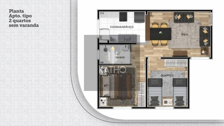 Imagem Apartamento com 2 Quartos à Venda, 43 m² em Vila Paris - Contagem Imagem Apartamento com 2 Quartos à Venda, 43 m² em Vila Paris - Contagem