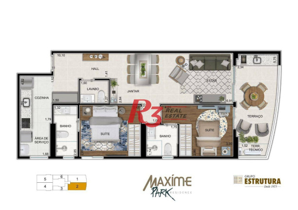 Imagem Apartamento com 1 Quarto à Venda, 44 m² em Ponta Da Praia - Santos Imagem Apartamento com 1 Quarto à Venda, 44 m² em Ponta Da Praia - Santos