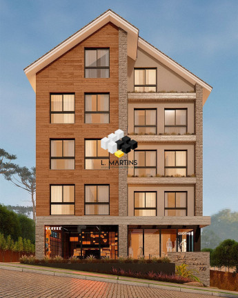 Imagem Apartamento com 1 Quarto à Venda, 38 m² em Centro  - Canela