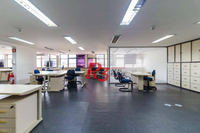 Imagem Sala Comercial para Alugar, 221 m² em Centro - Santos Imagem Sala Comercial para Alugar, 221 m² em Centro - Santos