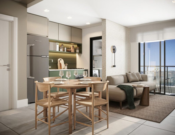 Imagem Apartamento com 3 Quartos à Venda, 74 m² em Centro - Curitiba