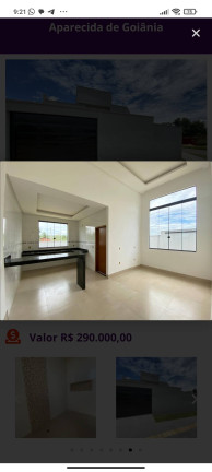 Imagem Casa com 2 Quartos à Venda, 146 m² em Goiânia Imagem Casa com 2 Quartos à Venda, 146 m² em Goiânia