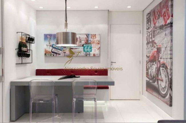 Imagem Apartamento com 1 Quarto para Alugar, 60 m² em Sítio Tamboré Alphaville - Barueri
