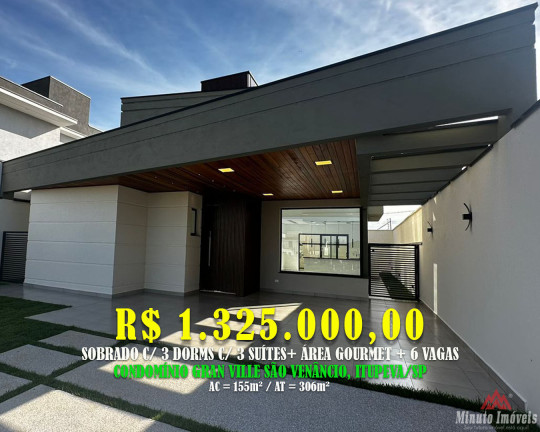 Imagem Casa com 3 Quartos à Venda, 155 m² em Jardim Primavera - Itupeva Imagem Casa com 3 Quartos à Venda, 155 m² em Jardim Primavera - Itupeva