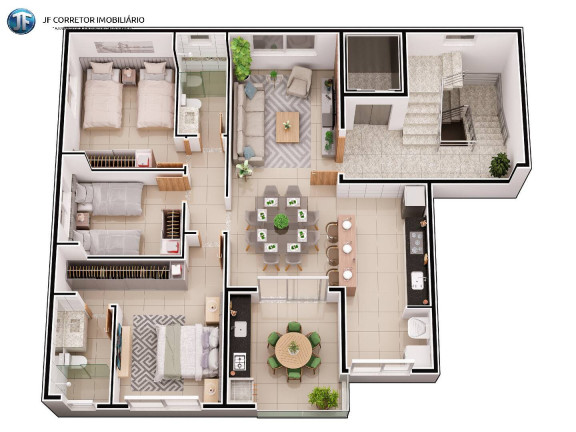 Imagem Apartamento com 3 Quartos à Venda, 108 m² em Bom Retiro - Ipatinga Imagem Apartamento com 3 Quartos à Venda, 108 m² em Bom Retiro - Ipatinga