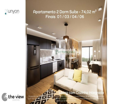 Imagem Imóvel com 2 Quartos à Venda, 74 m² em The View - Jardim S.joão - Jaguariúna Imagem Imóvel com 2 Quartos à Venda, 74 m² em The View - Jardim S.joão - Jaguariúna
