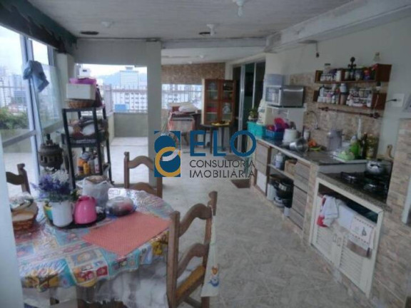 Imagem Cobertura com 3 Quartos à Venda, 260 m² em Boqueirão - Santos Imagem Cobertura com 3 Quartos à Venda, 260 m² em Boqueirão - Santos