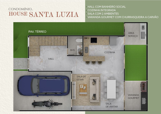 Imagem Casa de Condomínio com 3 Quartos à Venda, 158 m² em Sitios Santa Luzia - Aparecida De Goiania Imagem Casa de Condomínio com 3 Quartos à Venda, 158 m² em Sitios Santa Luzia - Aparecida De Goiania