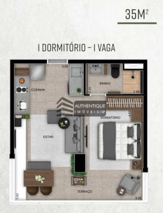Imagem Apartamento com 1 Quarto à Venda, 35 m² em Butantã - São Paulo Imagem Apartamento com 1 Quarto à Venda, 35 m² em Butantã - São Paulo