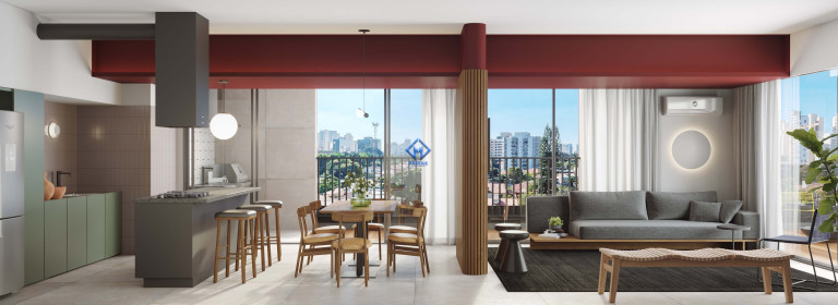 Imagem Apartamento com 2 Quartos à Venda, 69 m² em Brooklin - São Paulo