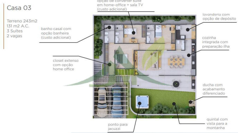 Imagem Casa de Condomínio com 3 Quartos à Venda, 227 m² em Itapetinga - Atibaia Imagem Casa de Condomínio com 3 Quartos à Venda, 227 m² em Itapetinga - Atibaia