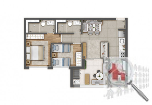 Imagem Apartamento com 2 Quartos à Venda, 63 m² em Tucuruvi - São Paulo Imagem Apartamento com 2 Quartos à Venda, 63 m² em Tucuruvi - São Paulo
