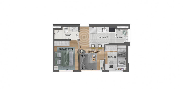 Imagem Apartamento com 2 Quartos à Venda, 39 m² em Moema - São Paulo Imagem Apartamento com 2 Quartos à Venda, 39 m² em Moema - São Paulo