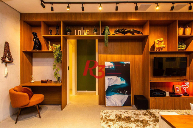 Imagem Apartamento com 2 Quartos à Venda, 74 m² em Boqueirão - Santos Imagem Apartamento com 2 Quartos à Venda, 74 m² em Boqueirão - Santos
