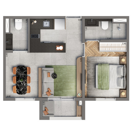 Imagem Imóvel com 2 Quartos à Venda, 37 m² em Vila Clementino - São Paulo Imagem Imóvel com 2 Quartos à Venda, 37 m² em Vila Clementino - São Paulo