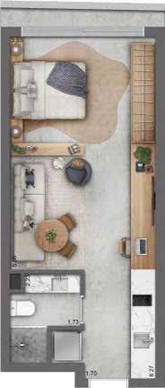 Imagem Imóvel com 1 Quarto à Venda, 23 m² em Azenha - Porto Alegre Imagem Imóvel com 1 Quarto à Venda, 23 m² em Azenha - Porto Alegre
