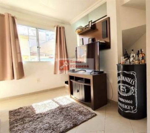 Imagem Casa de Condomínio com 2 Quartos à Venda, 62 m² em Vila Homero Thon - Santo André Imagem Casa de Condomínio com 2 Quartos à Venda, 62 m² em Vila Homero Thon - Santo André