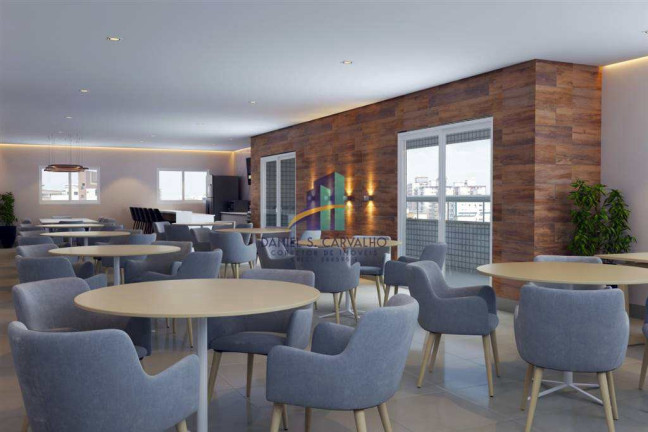 Imagem Apartamento com 1 Quarto à Venda, 54 m² em Guilhermina - Praia Grande