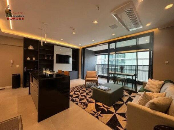Apartamento com 1 Quarto para Alugar, 77 m² em Brooklin - São Paulo