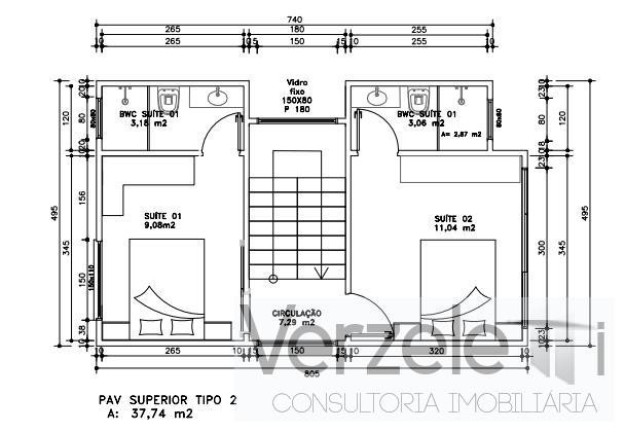 Imagem Imóvel com 2 Quartos à Venda, 125 m² em São Francisco De Assis - Camboriú