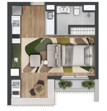 Imagem Apartamento com 1 Quarto à Venda, 35 m² em Moema - São Paulo Imagem Apartamento com 1 Quarto à Venda, 35 m² em Moema - São Paulo