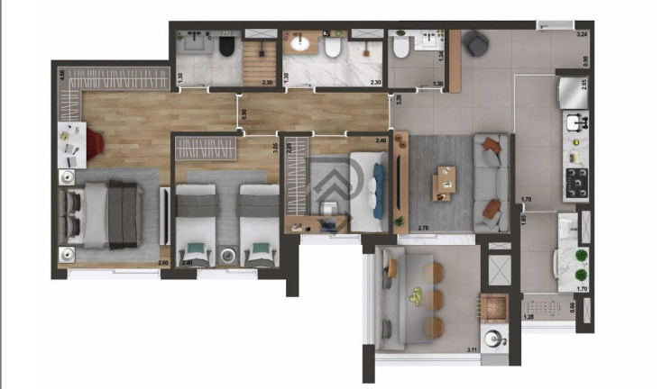 Imagem Apartamento com 3 Quartos à Venda, 105 m² em Alto Do Ipiranga - São Paulo Imagem Apartamento com 3 Quartos à Venda, 105 m² em Alto Do Ipiranga - São Paulo