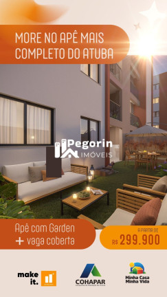 Imagem Apartamento com 2 Quartos à Venda, 44 m² em Atuba - Pinhais