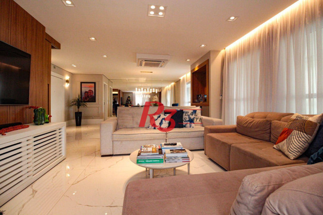 Imagem Apartamento com 4 Quartos à Venda, 234 m² em Embaré - Santos Imagem Apartamento com 4 Quartos à Venda, 234 m² em Embaré - Santos