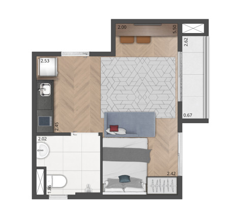 Imagem Apartamento com 2 Quartos à Venda, 35 m² em Moema - São Paulo Imagem Apartamento com 2 Quartos à Venda, 35 m² em Moema - São Paulo