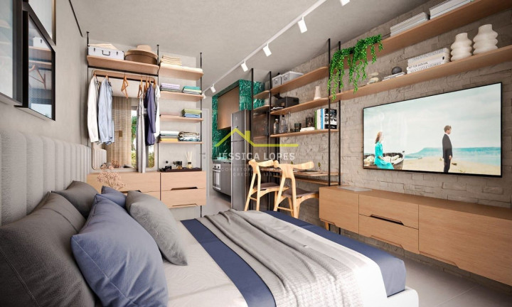 Imagem Flat com 1 Quarto à Venda, 23 m² em Bessa - João Pessoa Imagem Flat com 1 Quarto à Venda, 23 m² em Bessa - João Pessoa