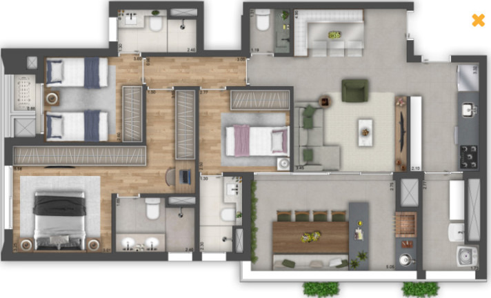 Studio com 1 Quarto à Venda, 26 m² em Perdizes - São Paulo