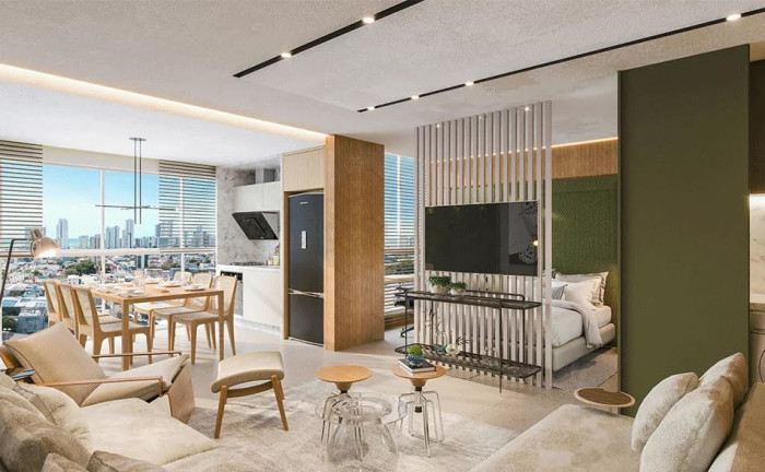 Imagem Apartamento com 1 Quarto à Venda, 40 m² em Pina - Recife