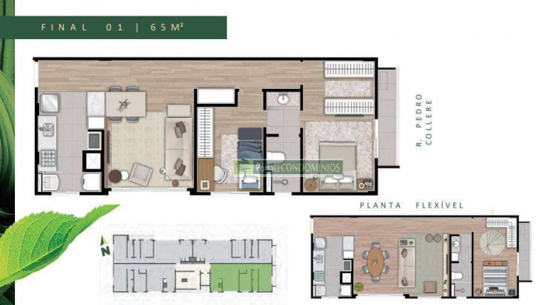 Apartamento com 2 Quartos à Venda, 65 m² em Vila Izabel - Curitiba