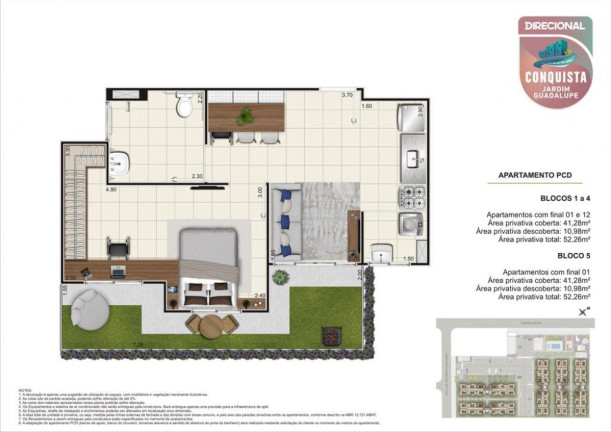 Imagem Apartamento com 2 Quartos à Venda, 52 m² em Guadalupe - Rio De Janeiro