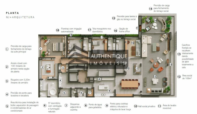 Imagem Cobertura com 4 Quartos à Venda, 620 m² em Vila Nova Conceição - São Paulo Imagem Cobertura com 4 Quartos à Venda, 620 m² em Vila Nova Conceição - São Paulo