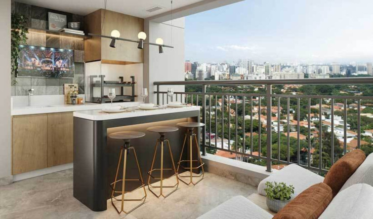 Imagem Apartamento com 3 Quartos à Venda, 128 m² em City América - São Paulo