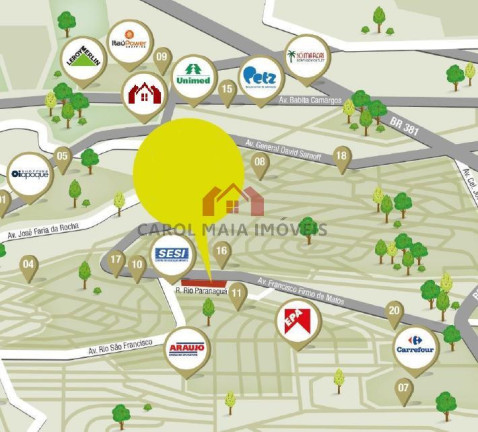 Imagem Apartamento com 2 Quartos à Venda, 53 m² em Novo Riacho - Contagem Imagem Apartamento com 2 Quartos à Venda, 53 m² em Novo Riacho - Contagem