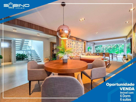 Casa com 6 Quartos à Venda, 470 m² em Riviera De São Lourenço - Bertioga