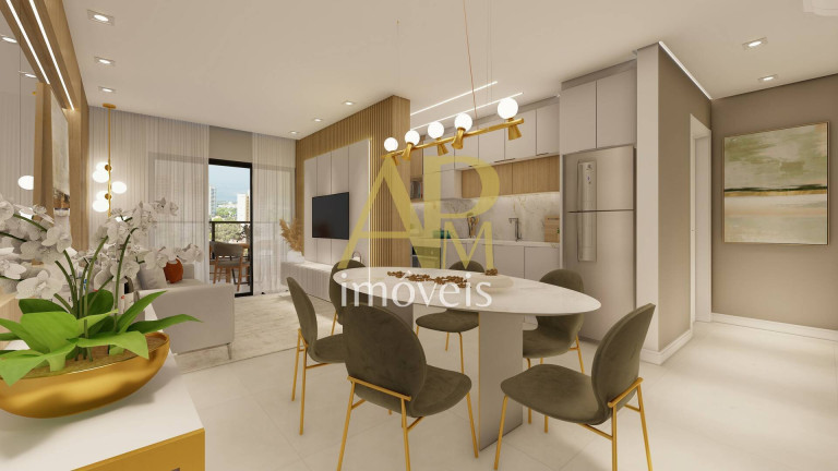Imagem Apartamento com 2 Quartos à Venda, 77 m² em Barreiros - São José Imagem Apartamento com 2 Quartos à Venda, 77 m² em Barreiros - São José
