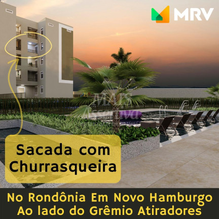 Imagem Apartamento com 2 Quartos à Venda, 42 m² em Rondônia - Novo Hamburgo Imagem Apartamento com 2 Quartos à Venda, 42 m² em Rondônia - Novo Hamburgo