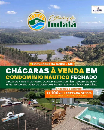 Chácara à Venda, 1.000 m² em Bom Jesus Do Galho