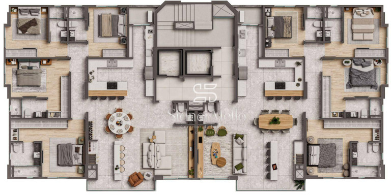 Imagem Apartamento com 4 Quartos à Venda, 145 m² em 2 Quadra Centro - Balneário Camboriú