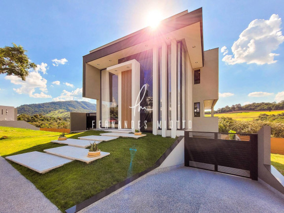 Imagem Casa de Condomínio com 4 Quartos à Venda, 455 m² em Alphaville Jundiaí - Jundiaí
