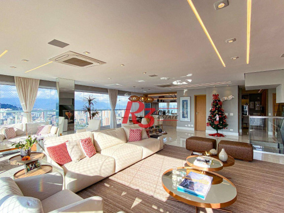 Imagem Cobertura com 4 Quartos à Venda, 450 m² em Gonzaga - Santos